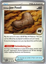 Antique Jaw Fossil 068/088 Common Perfect Order Pokemon Near Mint