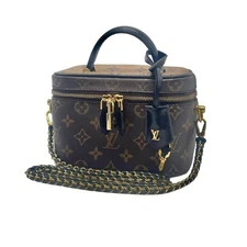 LOUIS VUITTON Vanity NV Size PM Monogram/Monogram Reverse Canvas Noir M45165