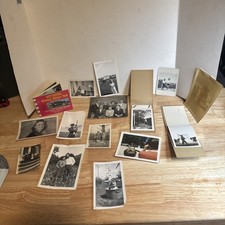 ww2 Military Family Black White Photographs Lot 27