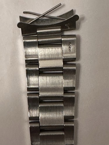 Rolex 93150 Bracciale Submariner Acciaio Inox 501B Maglie Finali per 16610 - Foto 7 di 9