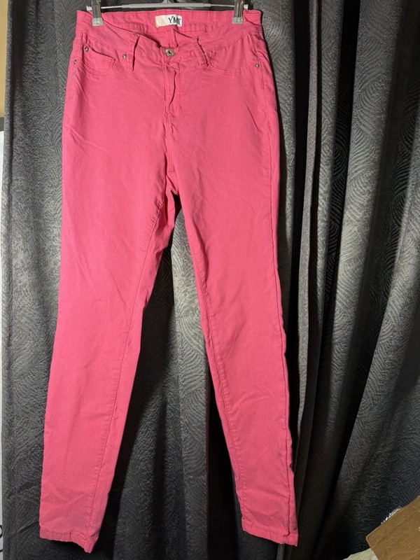 Pink Ymi Skinnies 1x Very Stretchy Can Be Worn For Multiple Sizes 