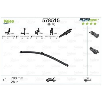 Valeo Scheibenwischer vorne links 1642333080 642399 6423J9 1373656 24772969