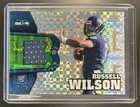 2012 Topps Chrome Russell Wilson Rookie Relics RC Jersey Xfractors Rookie #15/99