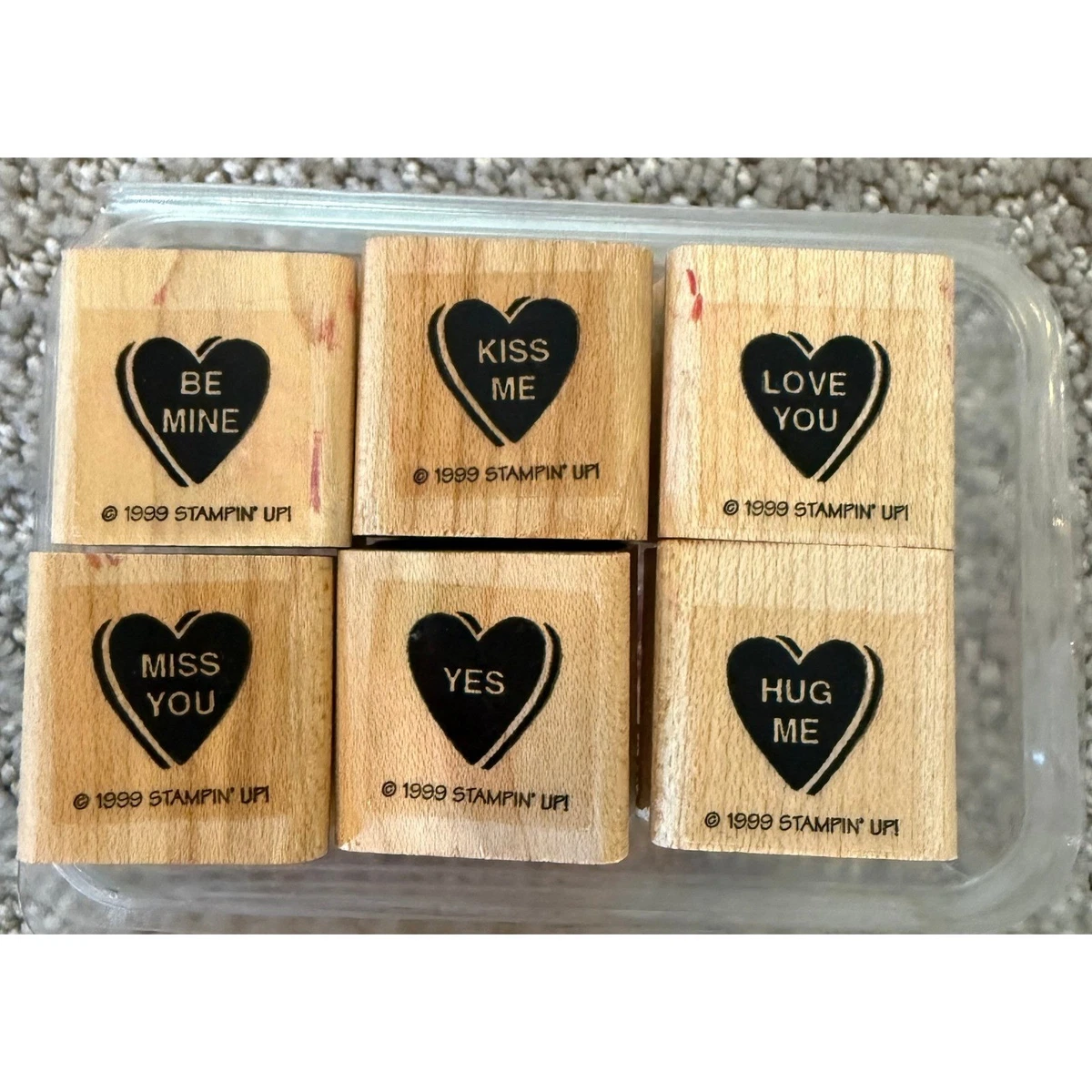 Stampin' Up! Love & Hearts Craft Stamps for sale | eBay