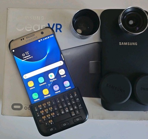 Smartphone Samsung Galaxy S7 Edge Cover Lens Fotocamera Tastiera Fisica E VR💥 - Foto 15 di 20