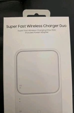Samsung 15W Duo Fast Wireless Charger with TA - White. EP-P5400