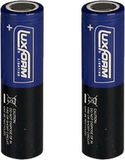 Rechargeable Batteries - 4 PACK Luxform Lighting Li-Ion 2000 mAh 3.7V 18650