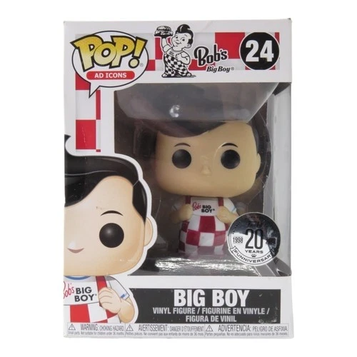 Funko Pop! AD Icons Big Boy #24 Bob's Big Boy 20th Anniversary Multicolor Figure