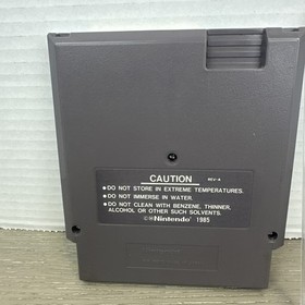 Wayne Gretzky's Hockey White Jersey Variant NES Nintendo