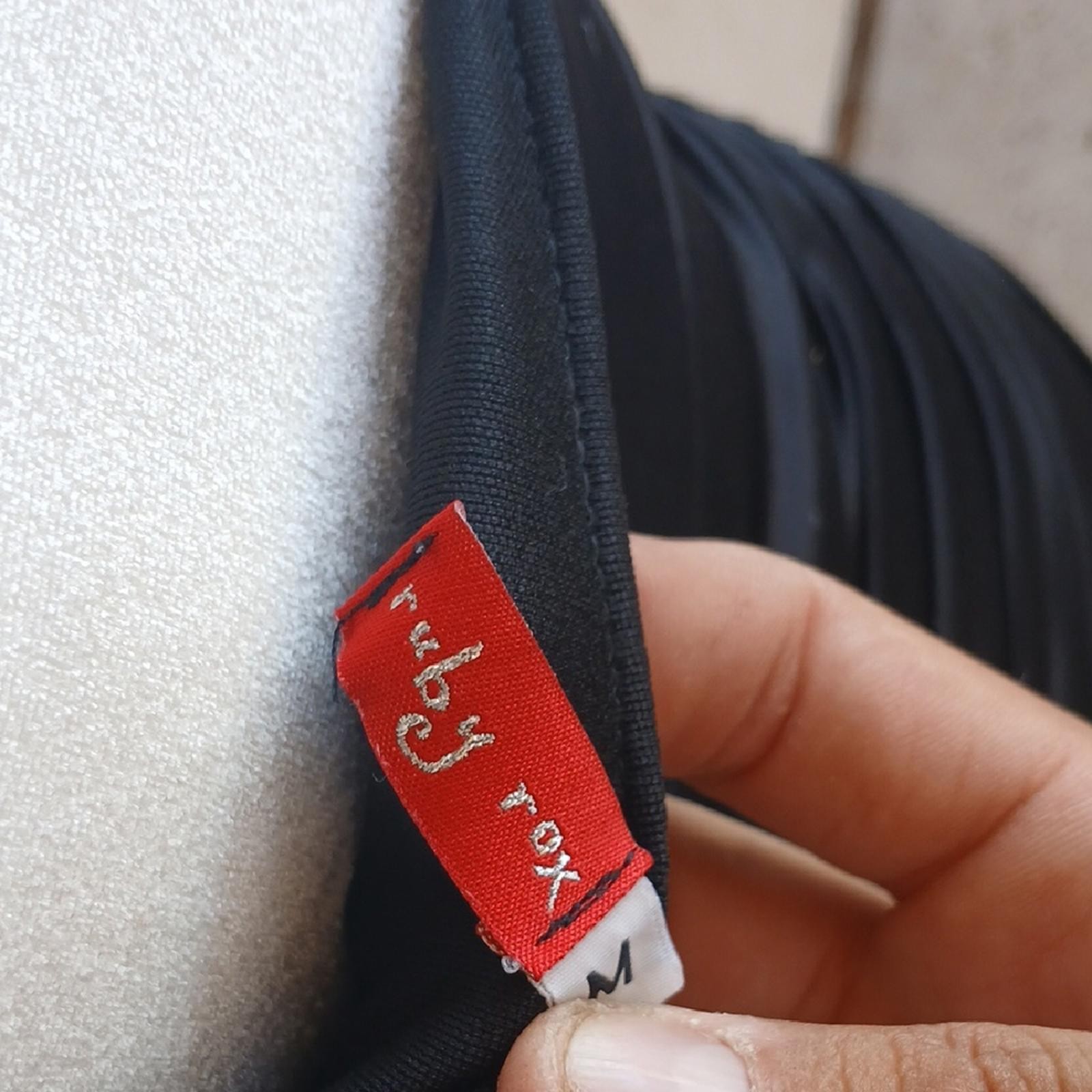 Make Offer! Ruby Rox One Shoulder Black Dress - image 4