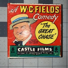 W.C. Fields 8mm Film The Great Chase / Castle Films Complete Edition