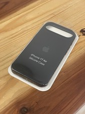 iPhone 17 Air Silicone Case – Black Color – Sealed
