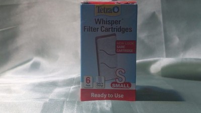 Tetra Whisper Filter Cartridges Small 6 Pack for 1-4 Gallon Tanks