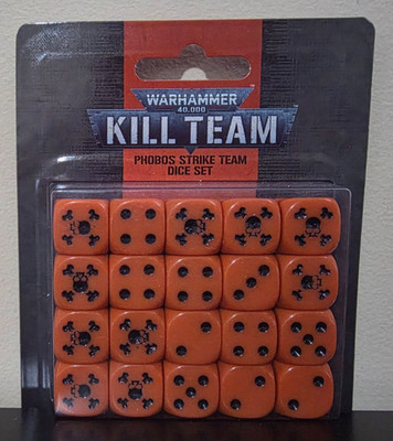 Phobos Strike Team Dice Kill Team Space Marines Warhammer 40K NEW