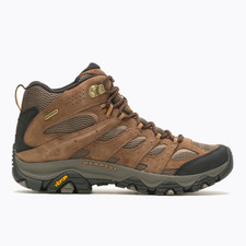 Merrell Men's Moab 3 Mid Waterproof Hiking Boots - Earth (US 11)