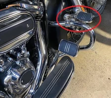 For Harley Softail Heritage Classic FLHC 2025 2026 Footpeg w/ 1.25" Bracket Kit