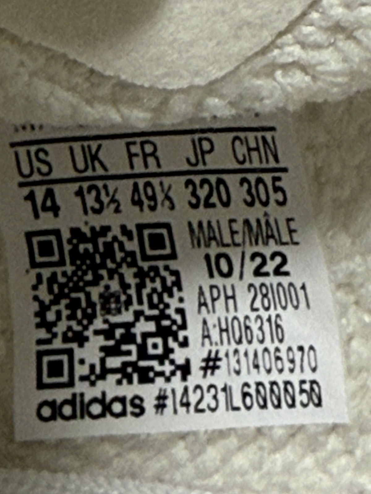 Size 14 - Adidas Yeezy Boost 350 V2 Low Bone New In Box 2022 Manufacture thumbnail 6