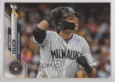 2020 Topps Photo Variation SP (Throwback Uniform) Christian Yelich #200 4z8