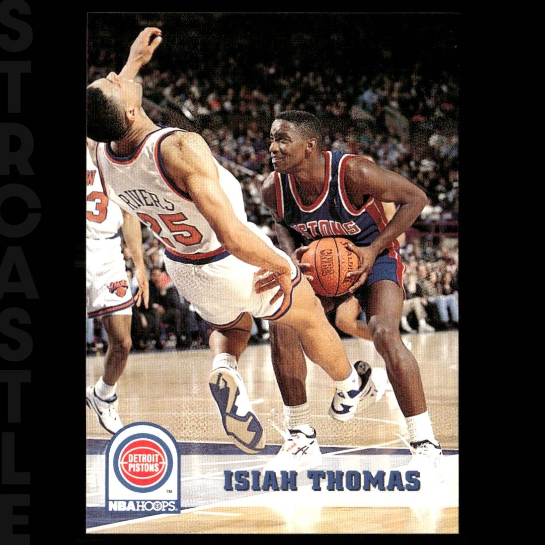 Isiah Thomas 1993-94 NBA Hoops #67 Detroit Pistons 🏀 Basketball Card