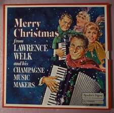 Merry Christmas from Lawrence Welk by Readers Digest 33rpm 4 LP RECORD Box Set