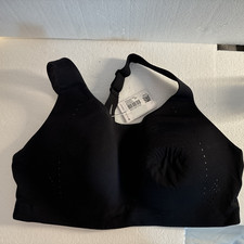 Lululemon Air Support Bra High Support Women Sz 38D NWT Running Athletic Black