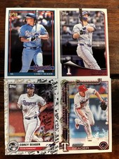 Corey Seager 4 Card LOT! 1991 / Flagship / All Star Game - Texas Rangers