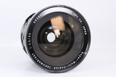PENTAX SUPER-MULTI-COATED TAKUMAR 6x7 55mm F3.5 Operation