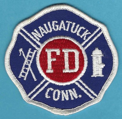 NAUGATUCK CONNECTICUT FIRE RESCUE PATCH