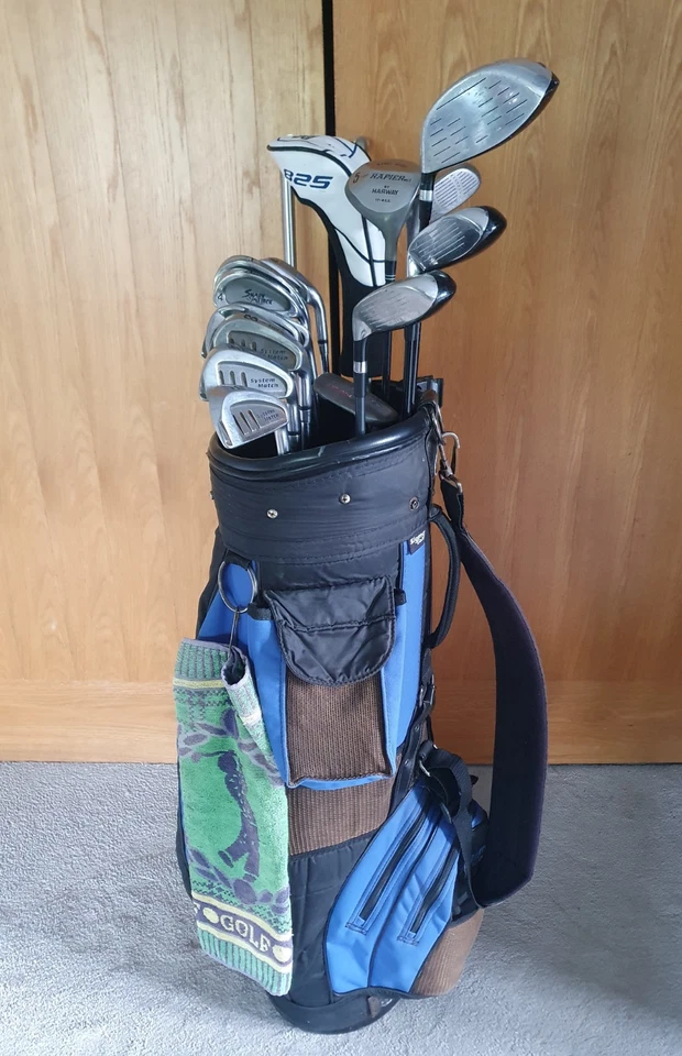 Mens Right Hand Tiger Shark Mixed Golf Clubs, With 12x New Golf Balls & Tee's - Image 2 of 4