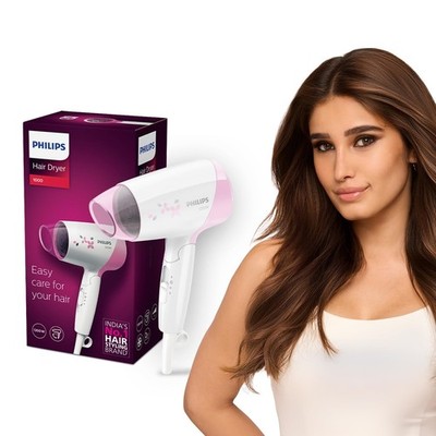Philips Hair Dryer Powerful Drying Less HeatIIonic Care for Smooth & Shiny Hair