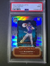 2024 Panini Donruss Optic - Uptowns J.J. McCarthy #10 PSA 9 (RC)