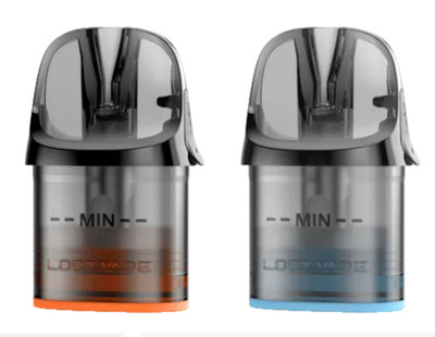 Lost Vape E Plus V2 Dual Mesh Pods Ersatz Tank Cartridge Top Fill Dampfe 3/6er
