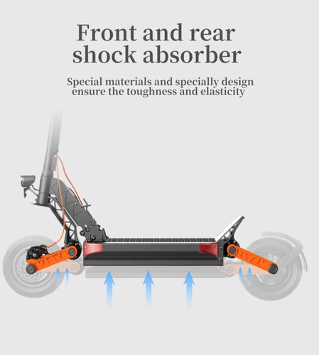 Electric Scooter JOYOR S10S Z 60V 18Ah Dual Motor 10 Inch 85km Range 65kmh - Picture 7 of 21