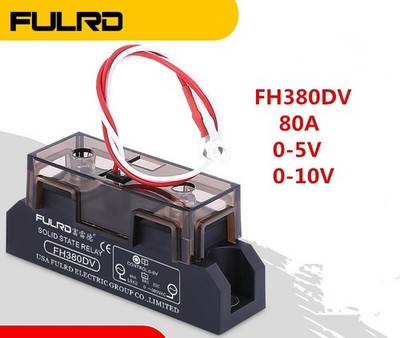 FH380DV 0-5V 0-10V 80A Industrial Solid State Relay Voltage Regulator #qo