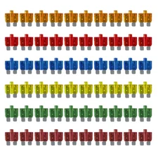 MGI SpeedWare 60pcs LED Blade Fuse Assortment, Smart Glow, 5A 10A 1... Fast Ship