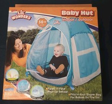 Playhut Lil' Wonders BABY HUT Twist N' Fold UV Protectant Water Resistant