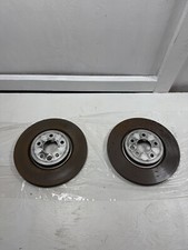 16-20 Jaguar XE X260 Front Left & Right Side Brake Rotor Disk Set OEM