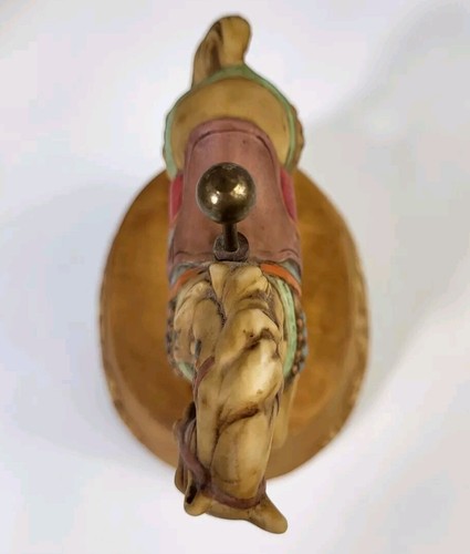 Willitts Carousel Horse Ceramic "Carousel Waltz" Working Music Box Vintage READ - Picture 3 of 13