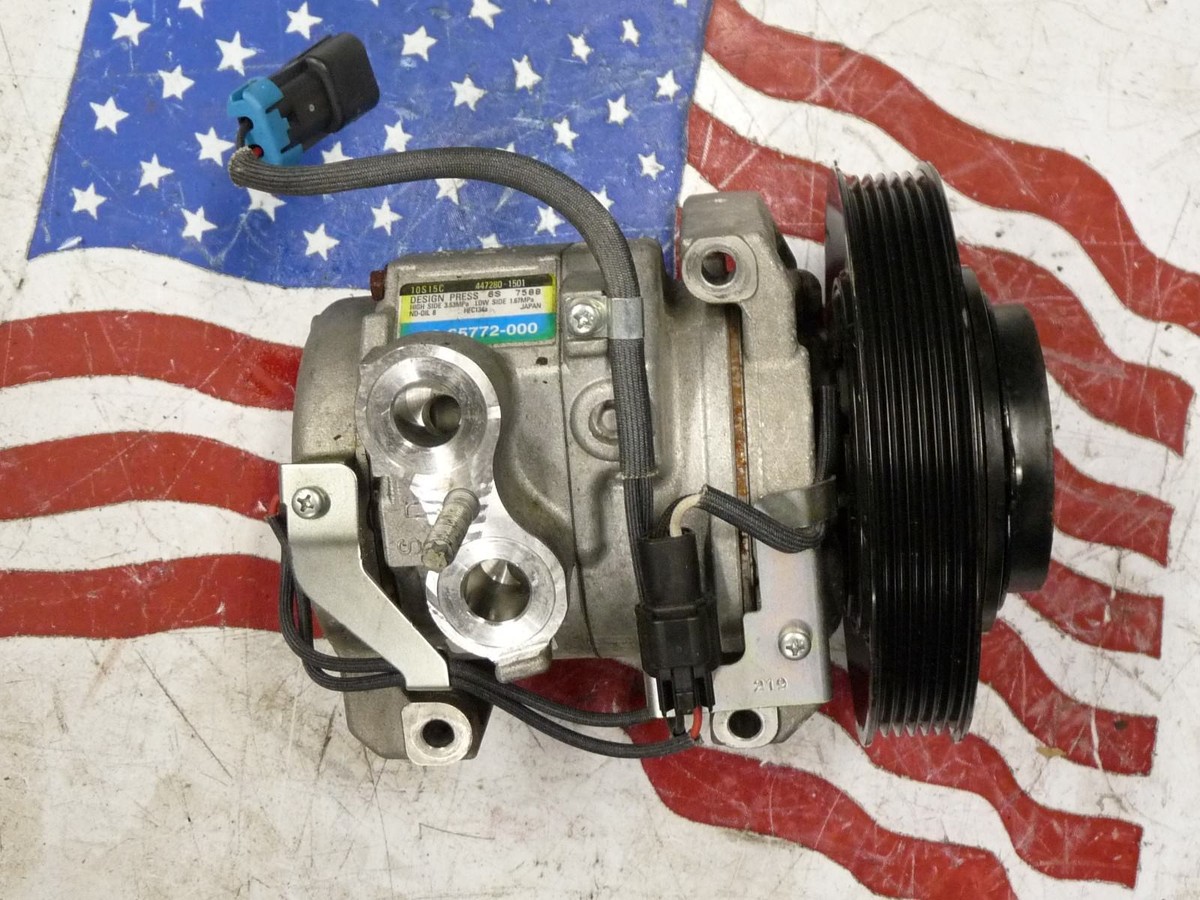Design Press COMPRESSOR A/C DENSO 160MM 6PK 22-65772-000 | eBay