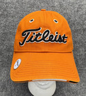 Titleist New Era Golf Hat Orange StrapBack Cap Guc with Magnetic Ball Marker!