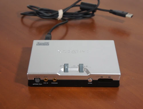 Creative Labs Live! 24-bit Sound Blaster SB0490 External USB Sound Card