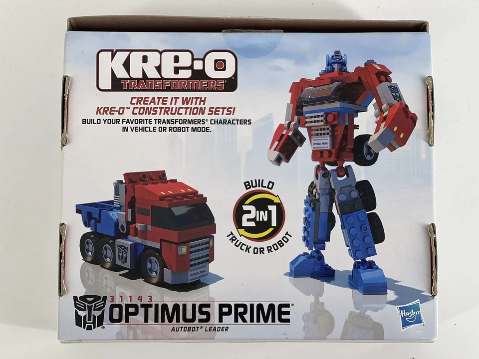 KRE-O Transformers Optimus Prime 2 in 1 Building Set Complete With Box & Manual - Image 2 of 4