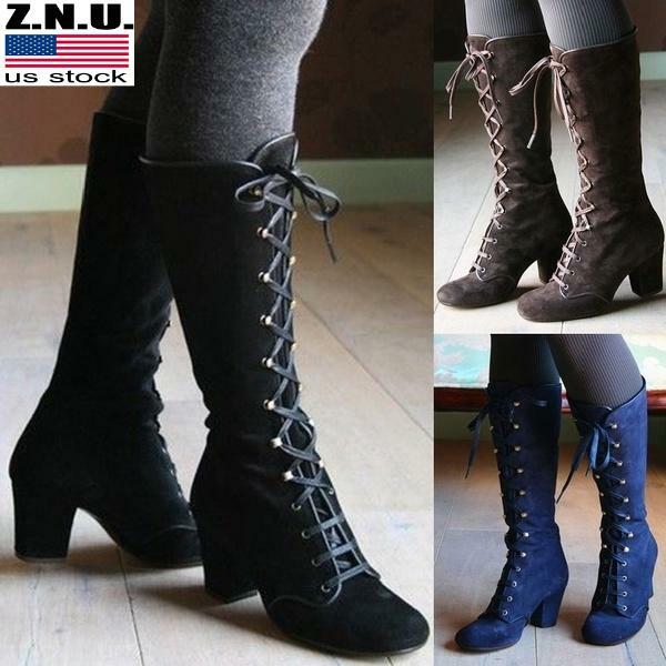 hunter boots block heel