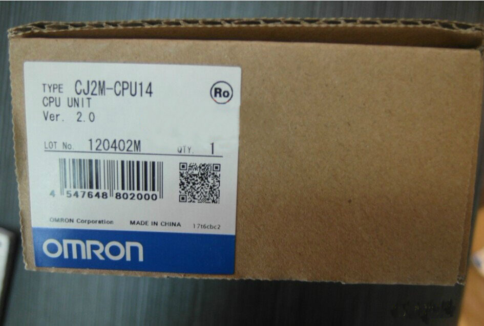 Omron CJ2M-CPU14 PLC Module CJ2MCPU14 CPU Unit New In Box