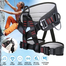 Rock Tree Climbing Safety Harness Half Body Waist Safety Belts Fall Protection
