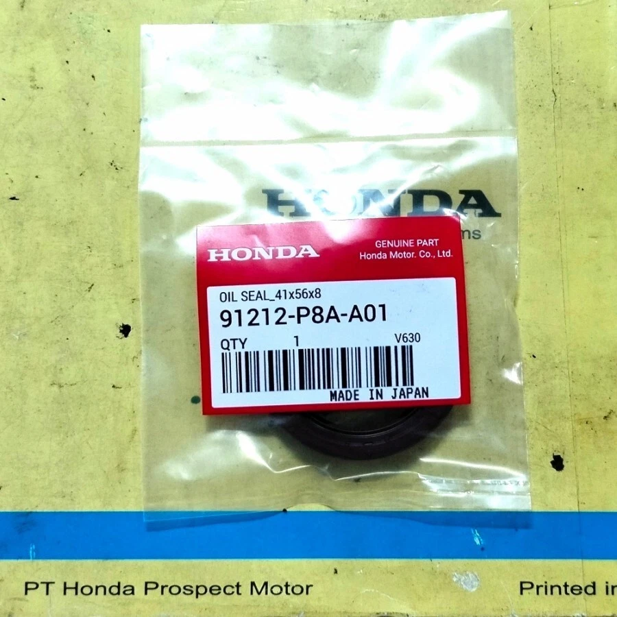 Sello de aceite original del cigüeñal del motor para Acura CL MDX TL 91212-P8A-A01 Foto 2 de 4