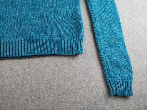 American Eagle Sweater Cropped Knit Juniors Girls Medium Long Sleeve Boat Neck - Picture 10 of 21