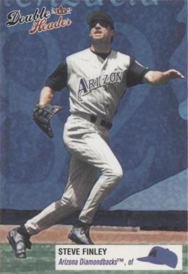 2003 Fleer Double Header - Steve Finley #5 - 1 of 1