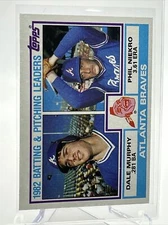 1983 Topps Braves Leaders/Checklist Baseball Card #502 NM-Mint FREE SHIPPING