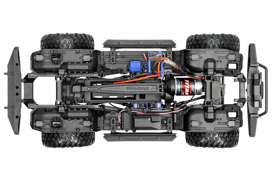 Traxxas TRX82256-4-SLVR TRX-4 Defender Argento 1/10 Crawler Rtr Brushed - Immagine 3 di 4